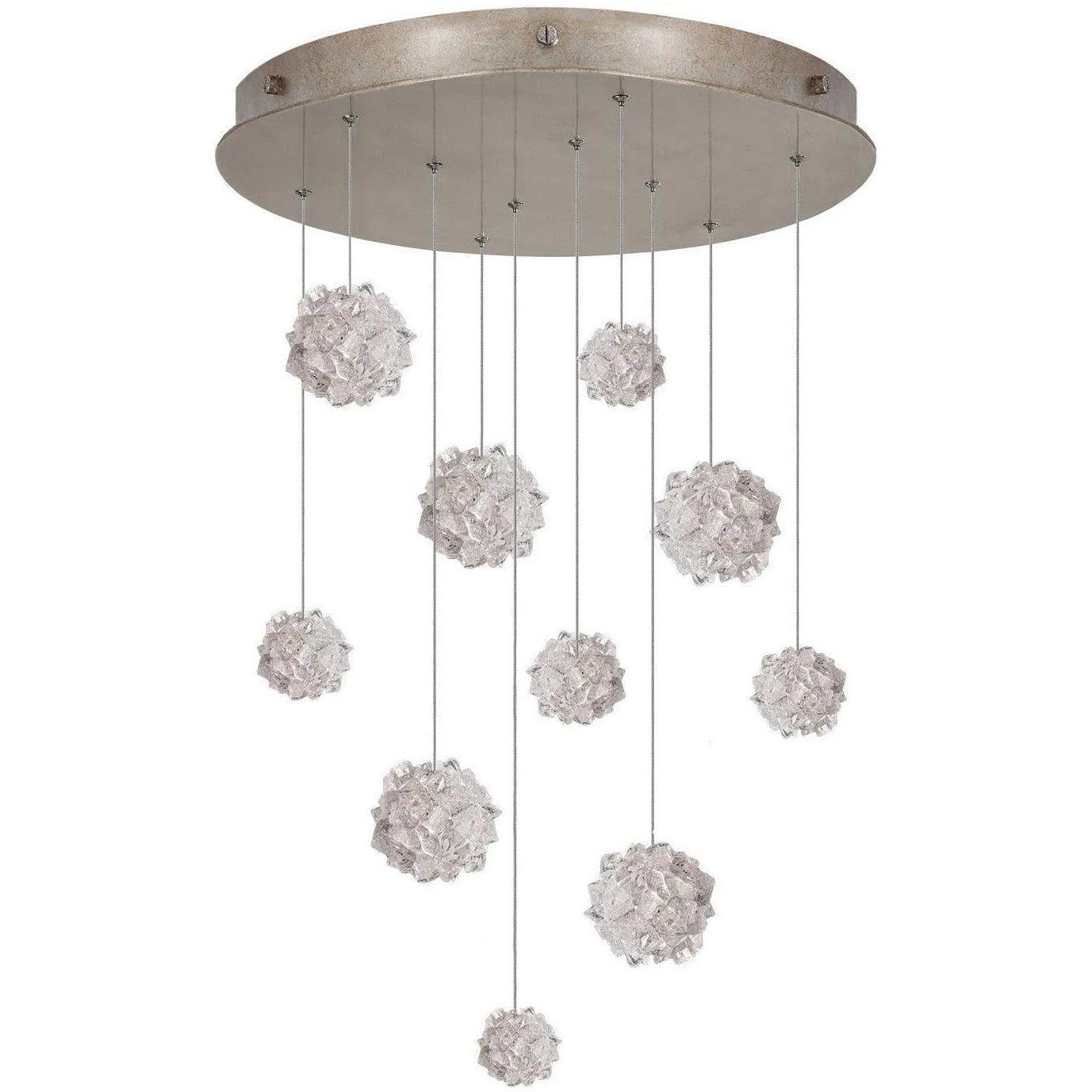 Fine Art Handcrafted Lighting - Natural Inspirations 22-Inch Ten Light Pendant - 863540-205LD - Canada Light Shop