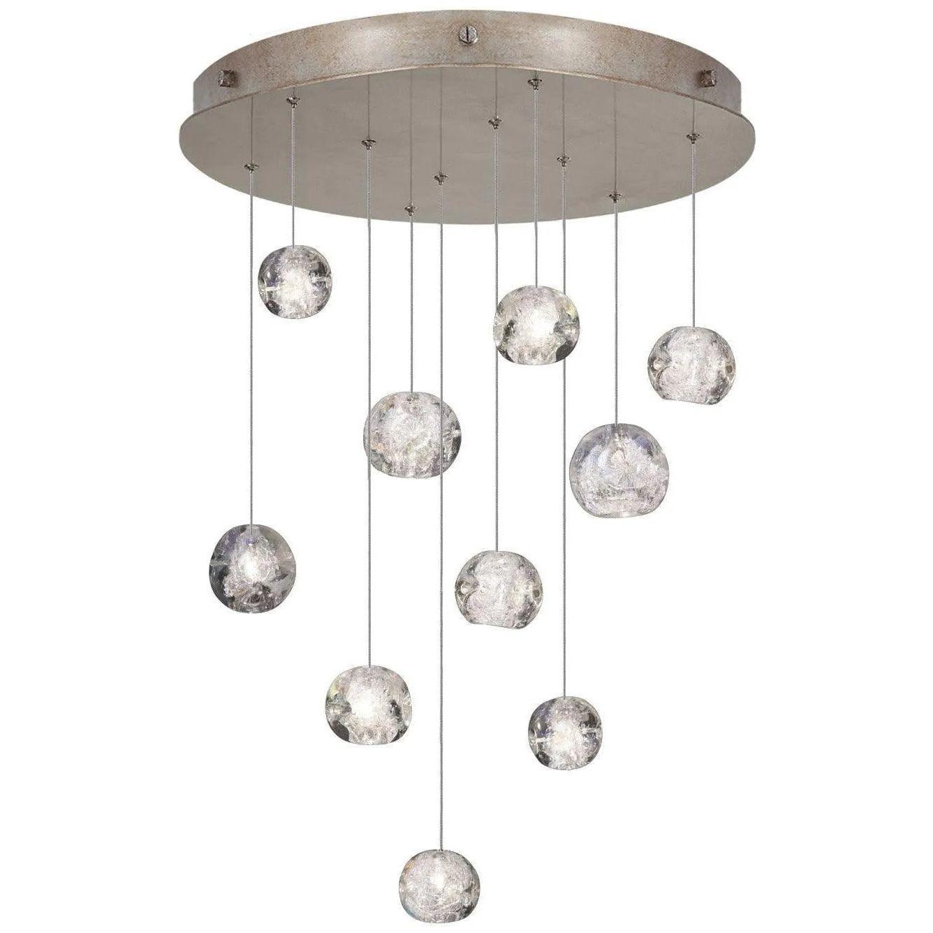 Fine Art Handcrafted Lighting - Natural Inspirations 22-Inch Ten Light Pendant - 863540-206LD - Canada Light Shop
