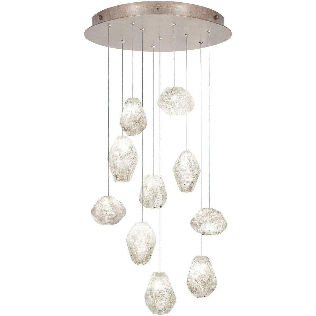 Fine Art Handcrafted Lighting - Natural Inspirations 22-Inch Ten Light Pendant - 863540-23LD - Canada Light Shop