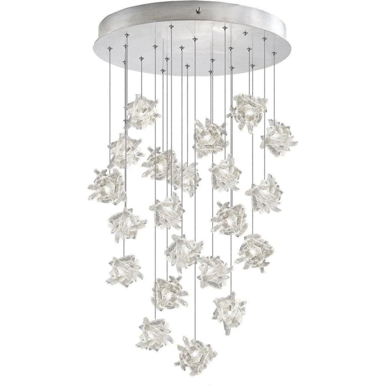 Fine Art Handcrafted Lighting - Natural Inspirations 24-Inch 22 Light Pendant - 853240-102LD - Canada Light Shop