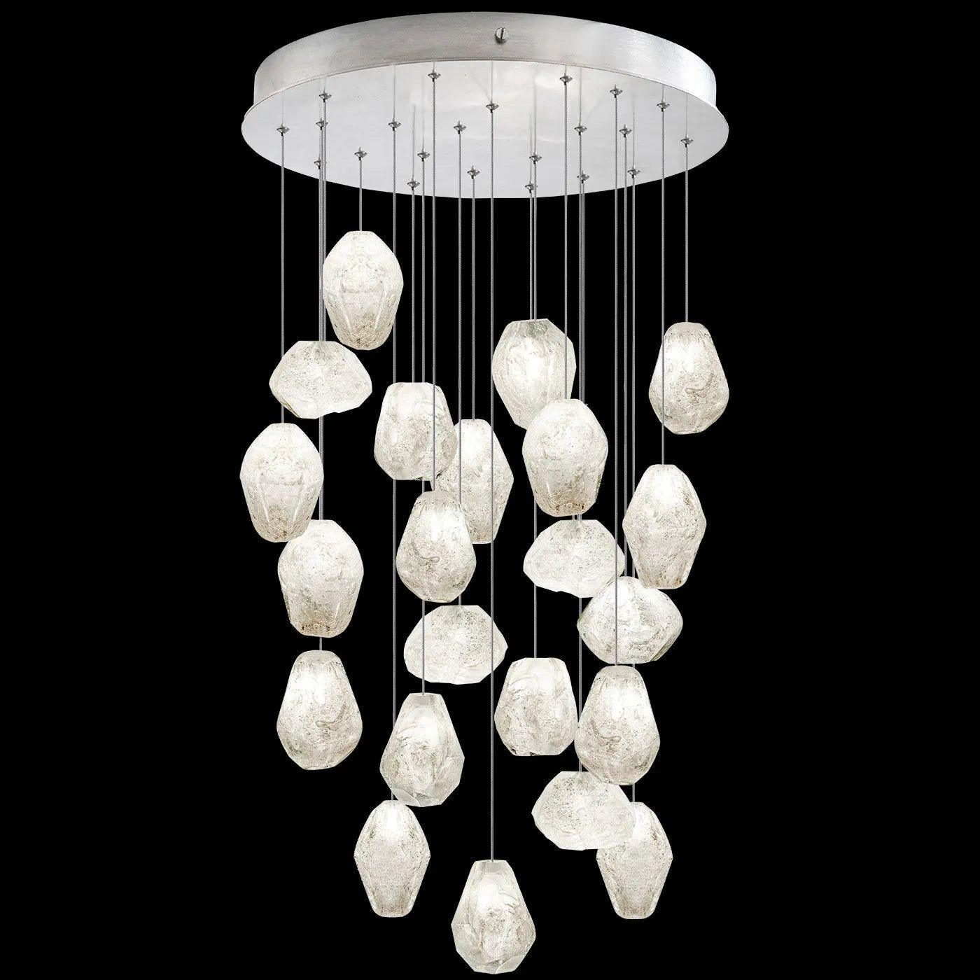 Fine Art Handcrafted Lighting - Natural Inspirations 24-Inch 22 Light Pendant - 853240-102LD - Canada Light Shop