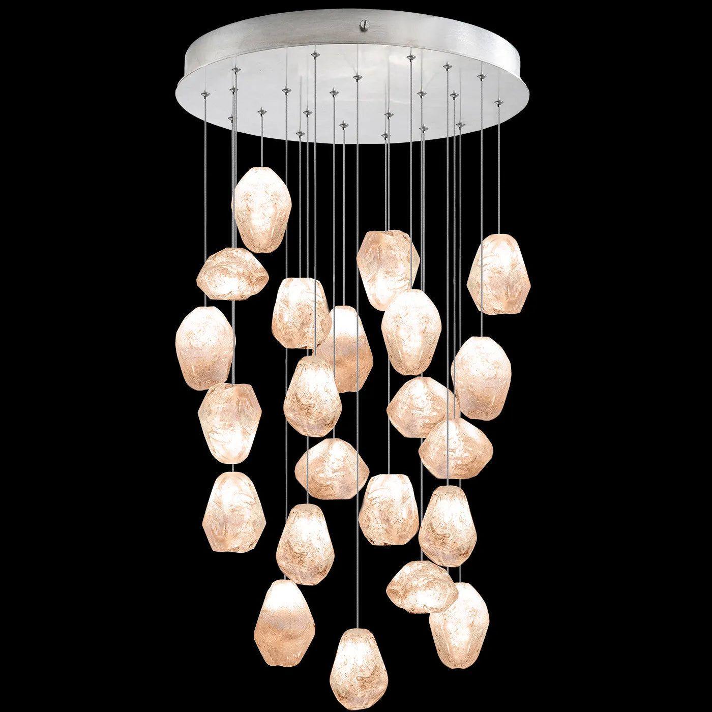 Fine Art Handcrafted Lighting - Natural Inspirations 24-Inch 22 Light Pendant - 853240-102LD - Canada Light Shop