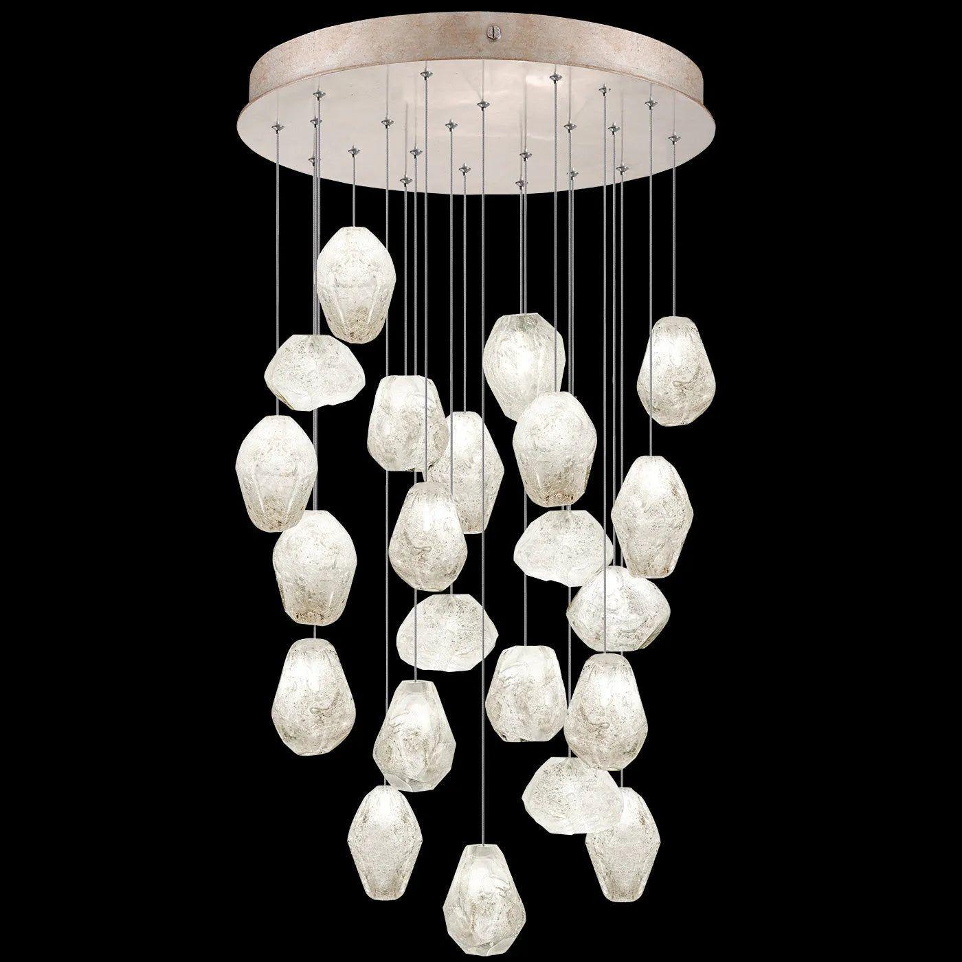 Fine Art Handcrafted Lighting - Natural Inspirations 24-Inch 22 Light Pendant - 853240-102LD - Canada Light Shop