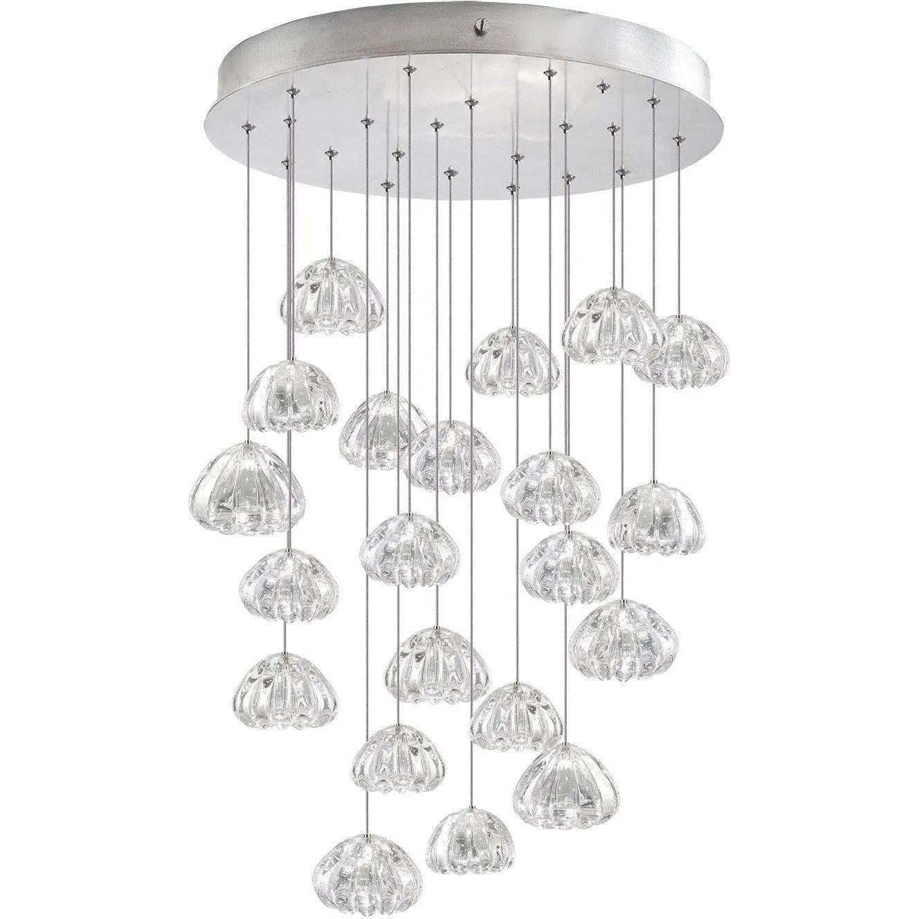 Fine Art Handcrafted Lighting - Natural Inspirations 24-Inch 22 Light Pendant - 853240-107LD - Canada Light Shop