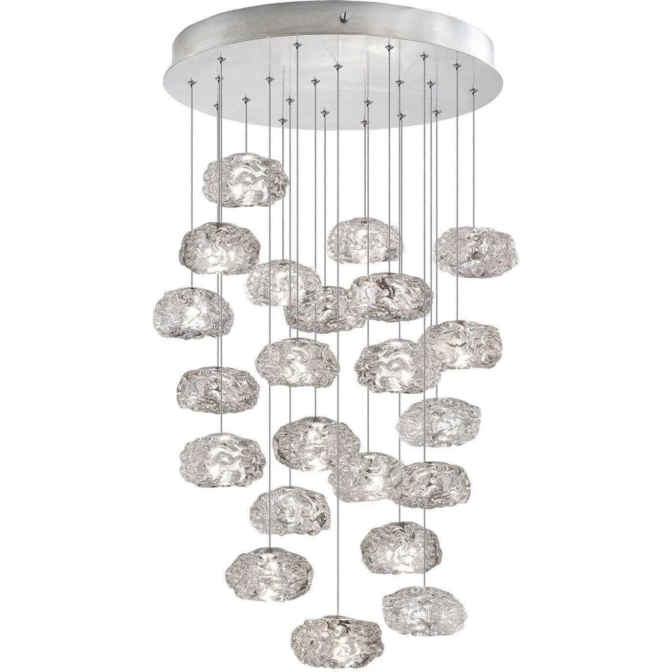 Fine Art Handcrafted Lighting - Natural Inspirations 24-Inch 22 Light Pendant - 853240-11LD - Canada Light Shop