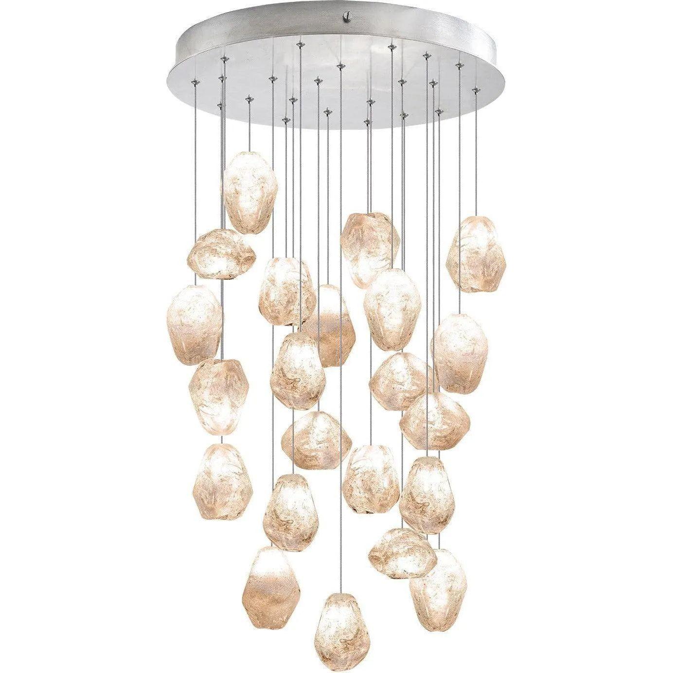 Fine Art Handcrafted Lighting - Natural Inspirations 24-Inch 22 Light Pendant - 853240-14LD - Canada Light Shop