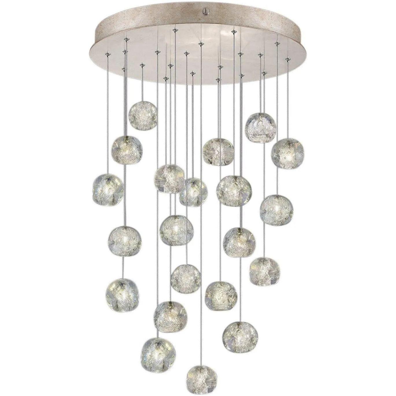 Fine Art Handcrafted Lighting - Natural Inspirations 24-Inch 22 Light Pendant - 853240-206LD - Canada Light Shop