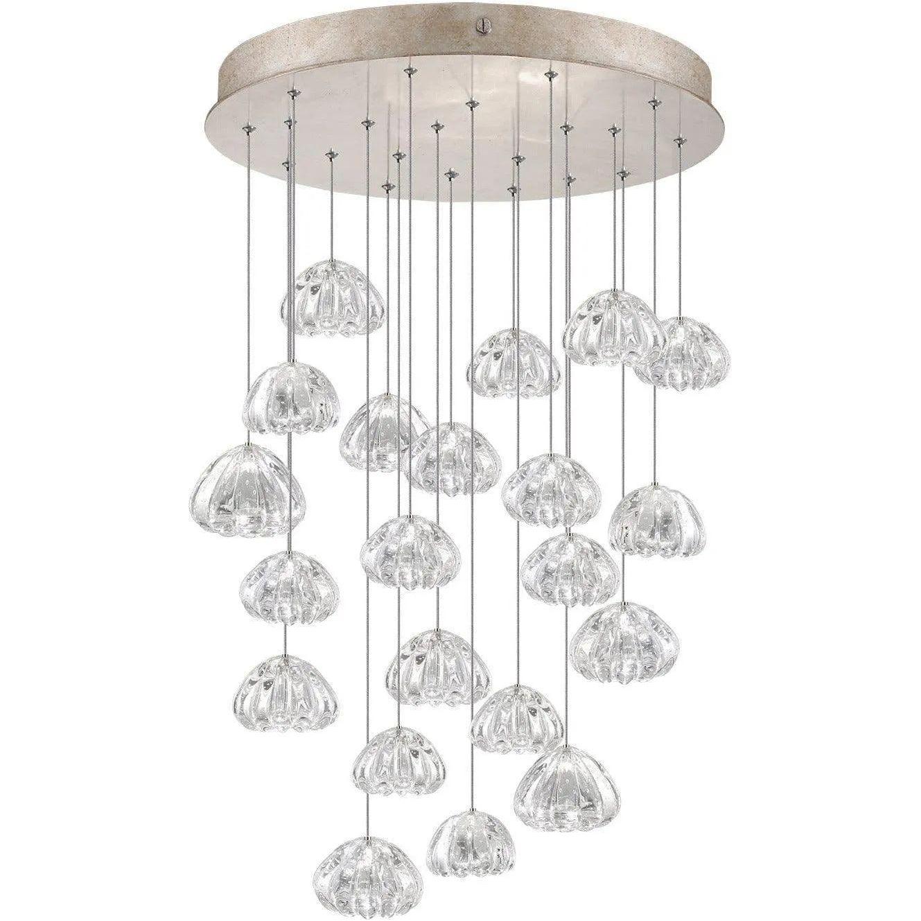Fine Art Handcrafted Lighting - Natural Inspirations 24-Inch 22 Light Pendant - 853240-207LD - Canada Light Shop