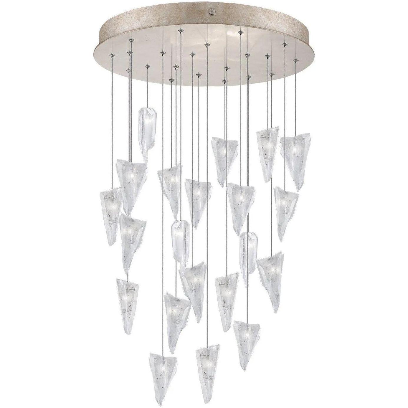 Fine Art Handcrafted Lighting - Natural Inspirations 24-Inch 22 Light Pendant - 853240-208LD - Canada Light Shop