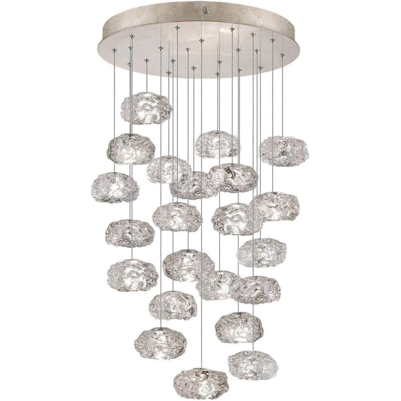 Fine Art Handcrafted Lighting - Natural Inspirations 24-Inch 22 Light Pendant - 853240-21LD - Canada Light Shop