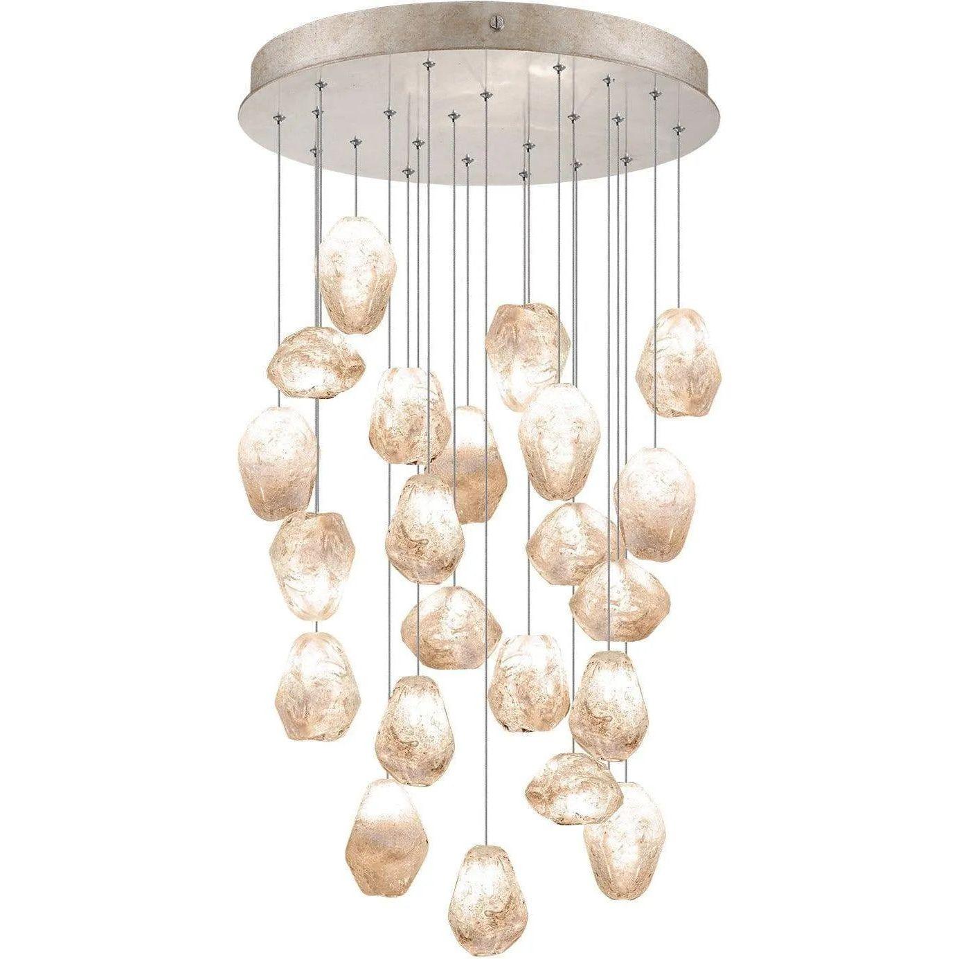 Fine Art Handcrafted Lighting - Natural Inspirations 24-Inch 22 Light Pendant - 853240-24LD - Canada Light Shop