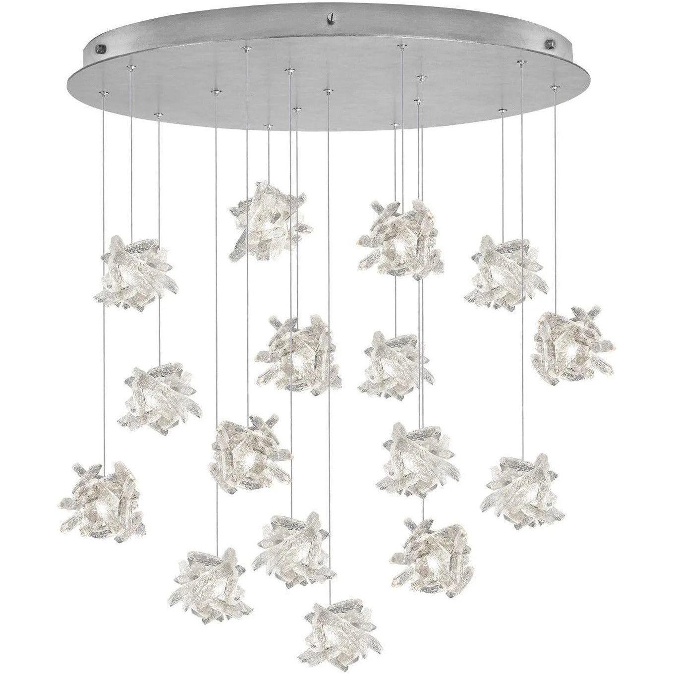 Fine Art Handcrafted Lighting - Natural Inspirations 32-Inch 16 Light Pendant - 862840-102LD - Canada Light Shop