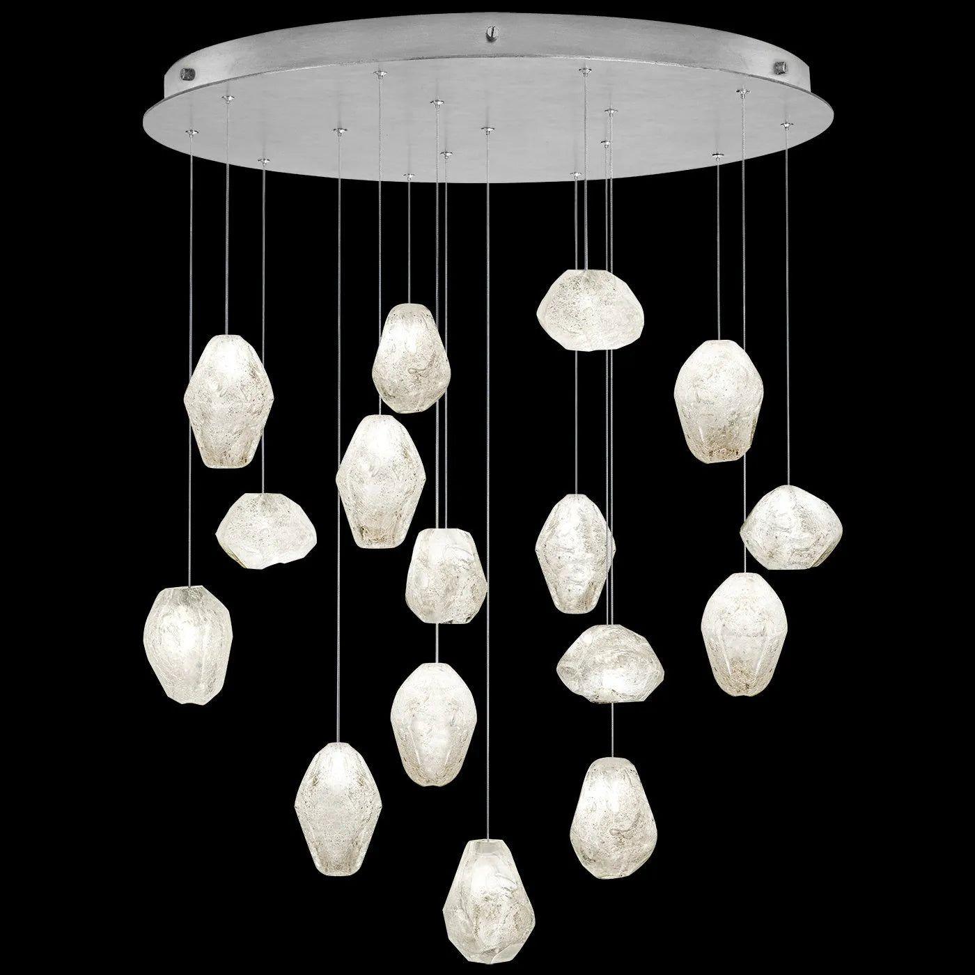 Fine Art Handcrafted Lighting - Natural Inspirations 32-Inch 16 Light Pendant - 862840-102LD - Canada Light Shop