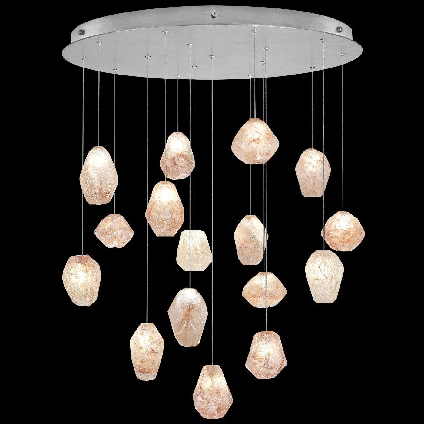 Fine Art Handcrafted Lighting - Natural Inspirations 32-Inch 16 Light Pendant - 862840-102LD - Canada Light Shop