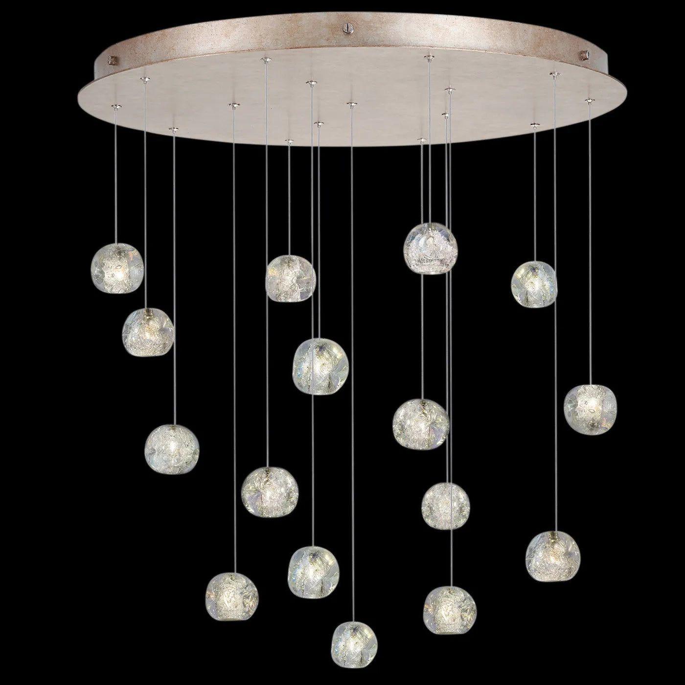 Fine Art Handcrafted Lighting - Natural Inspirations 32-Inch 16 Light Pendant - 862840-102LD - Canada Light Shop