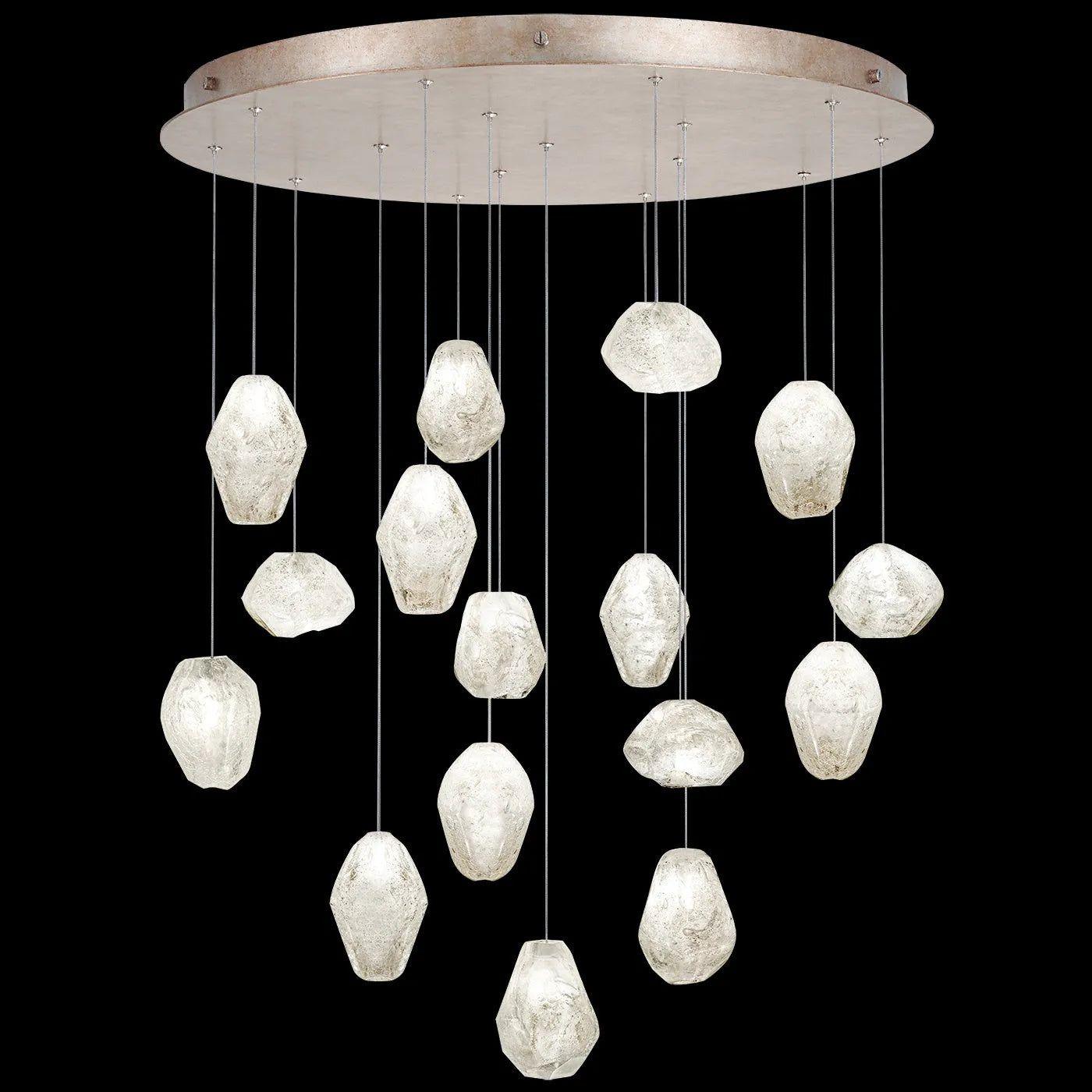 Fine Art Handcrafted Lighting - Natural Inspirations 32-Inch 16 Light Pendant - 862840-102LD - Canada Light Shop