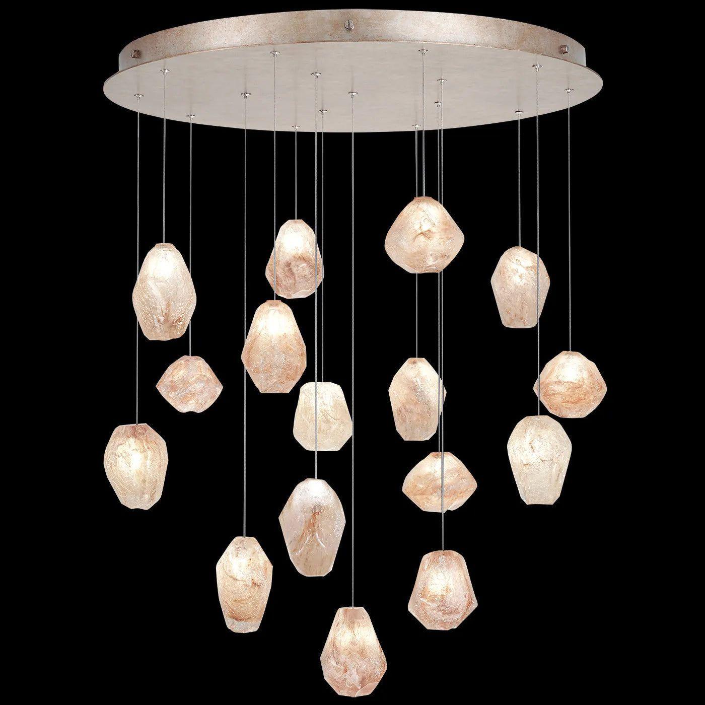 Fine Art Handcrafted Lighting - Natural Inspirations 32-Inch 16 Light Pendant - 862840-102LD - Canada Light Shop