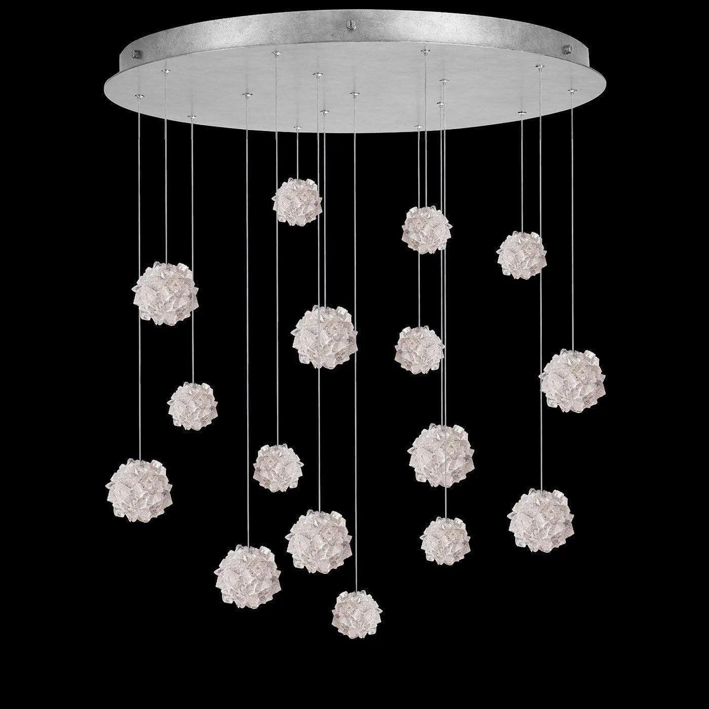 Fine Art Handcrafted Lighting - Natural Inspirations 32-Inch 16 Light Pendant - 862840-105LD - Canada Light Shop