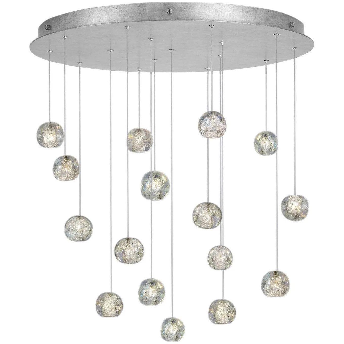 Fine Art Handcrafted Lighting - Natural Inspirations 32-Inch 16 Light Pendant - 862840-106LD - Canada Light Shop
