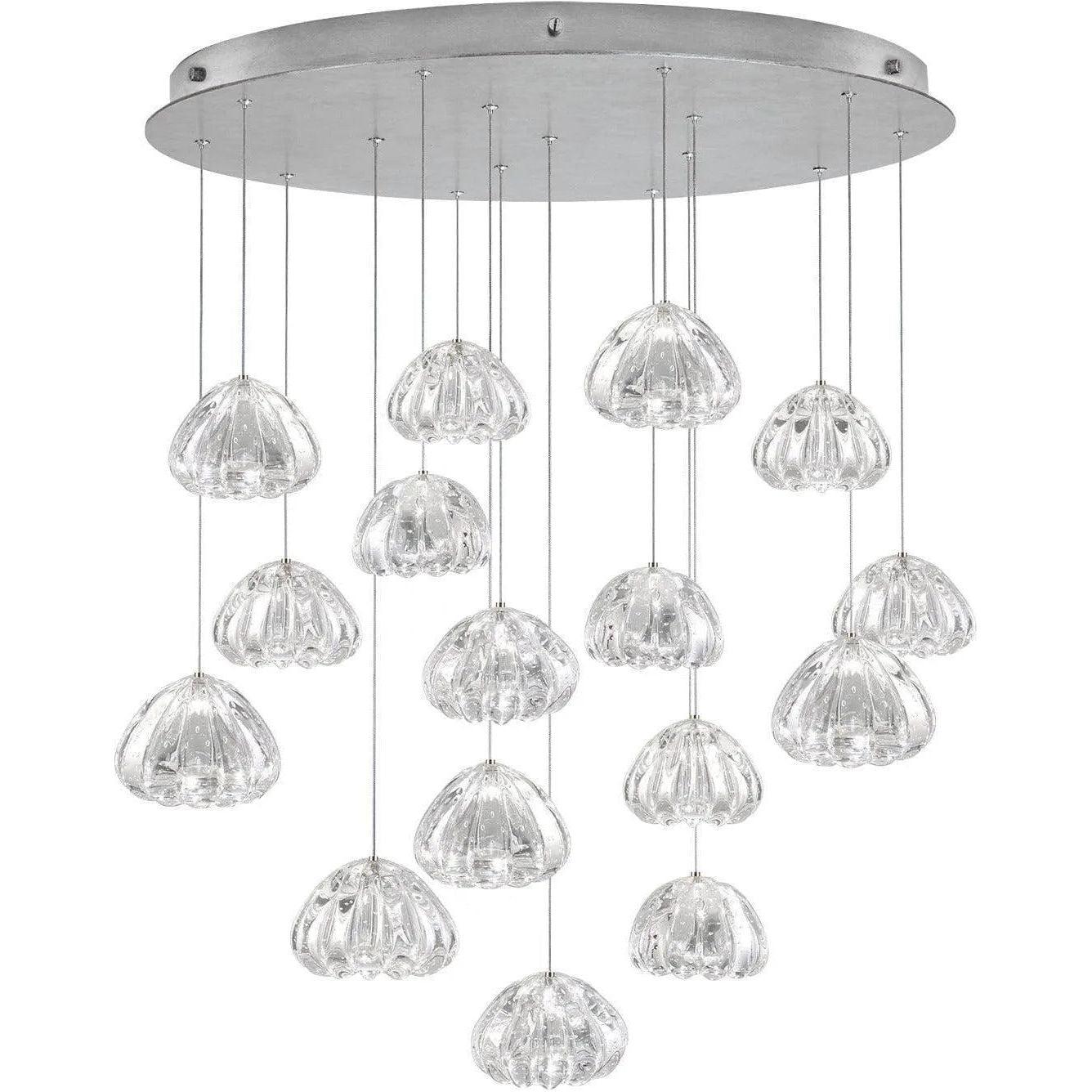 Fine Art Handcrafted Lighting - Natural Inspirations 32-Inch 16 Light Pendant - 862840-107LD - Canada Light Shop