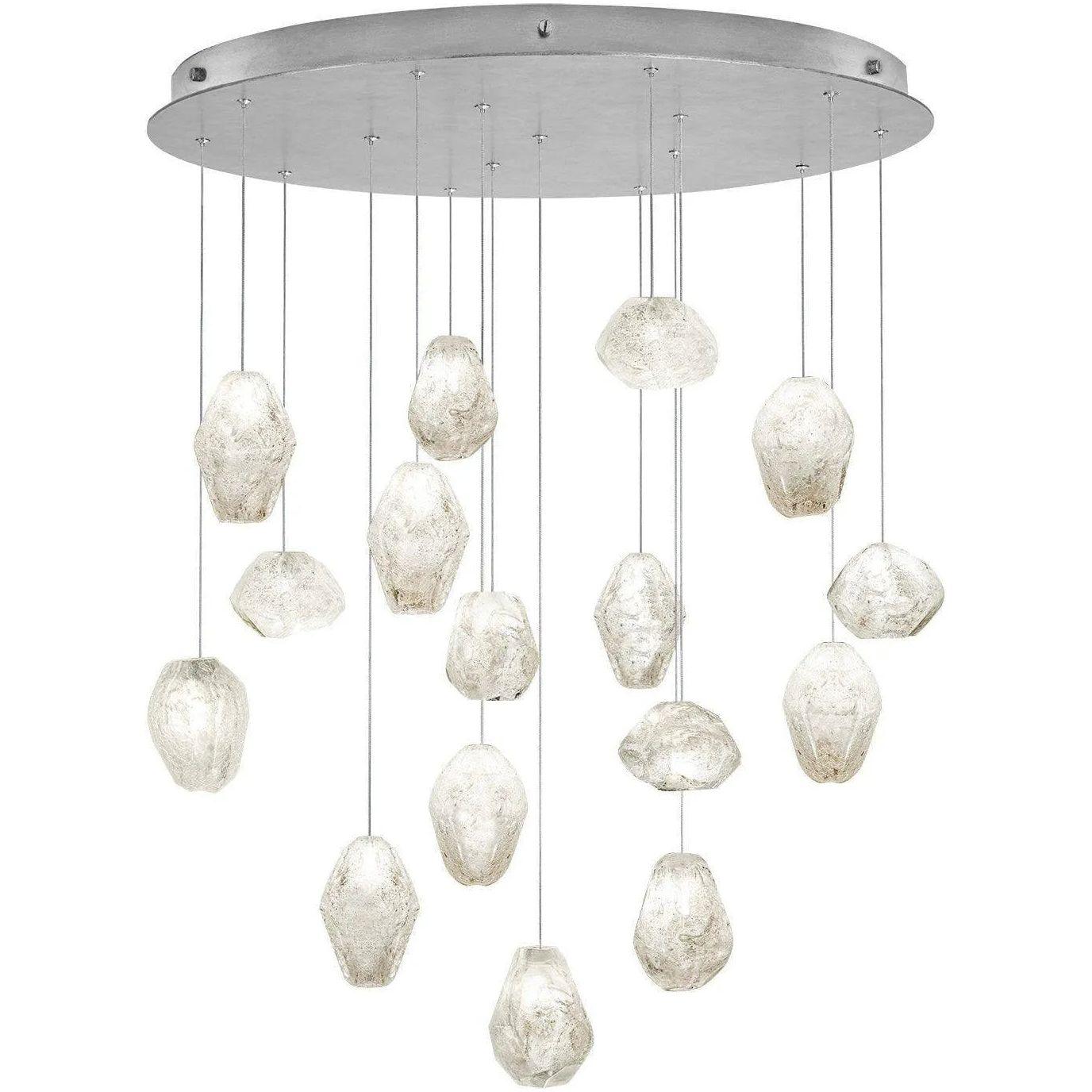 Fine Art Handcrafted Lighting - Natural Inspirations 32-Inch 16 Light Pendant - 862840-11LD - Canada Light Shop