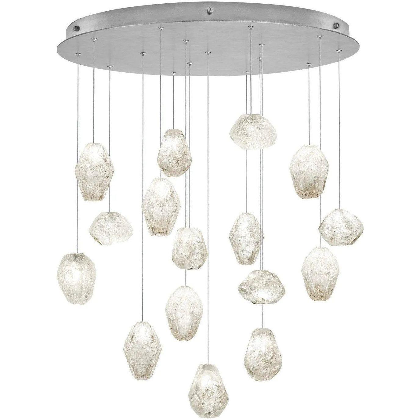 Fine Art Handcrafted Lighting - Natural Inspirations 32-Inch 16 Light Pendant - 862840-13LD - Canada Light Shop