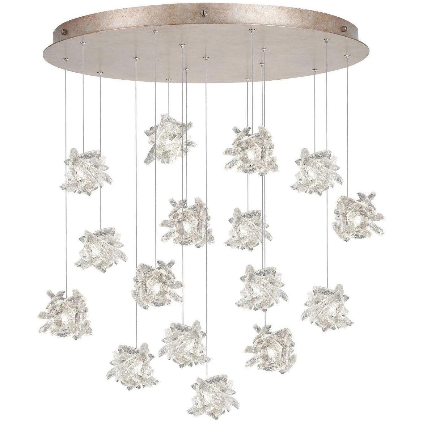 Fine Art Handcrafted Lighting - Natural Inspirations 32-Inch 16 Light Pendant - 862840-202LD - Canada Light Shop