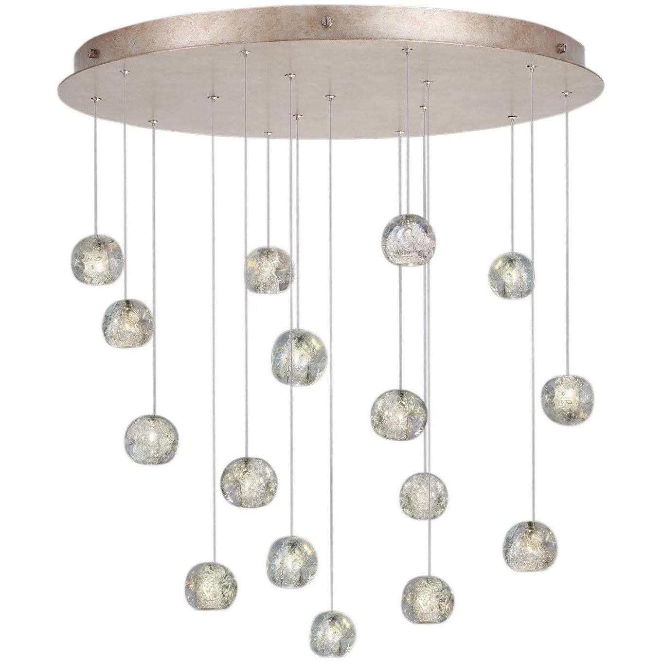 Fine Art Handcrafted Lighting - Natural Inspirations 32-Inch 16 Light Pendant - 862840-206LD - Canada Light Shop