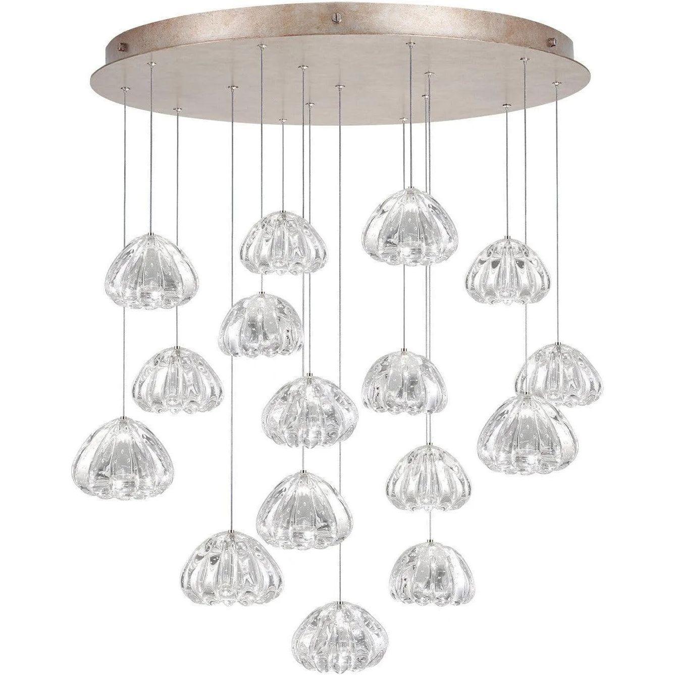 Fine Art Handcrafted Lighting - Natural Inspirations 32-Inch 16 Light Pendant - 862840-207LD - Canada Light Shop