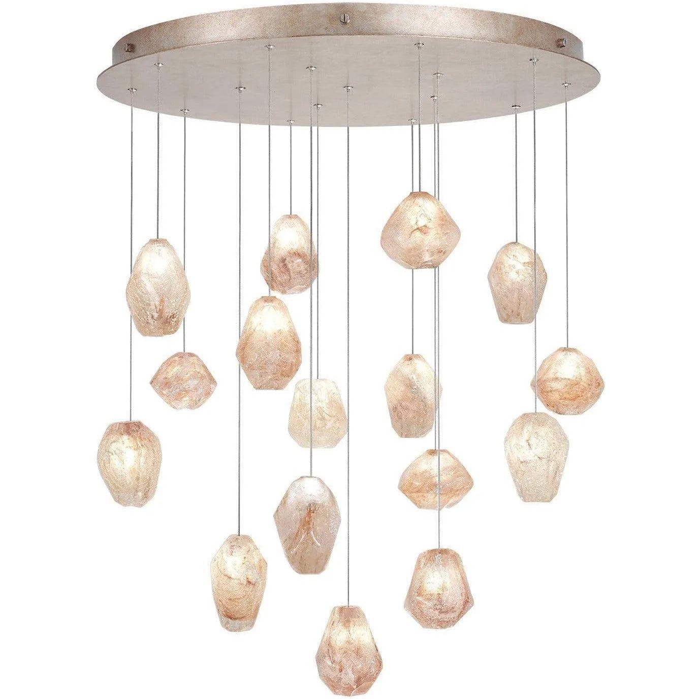 Fine Art Handcrafted Lighting - Natural Inspirations 32-Inch 16 Light Pendant - 862840-24LD - Canada Light Shop