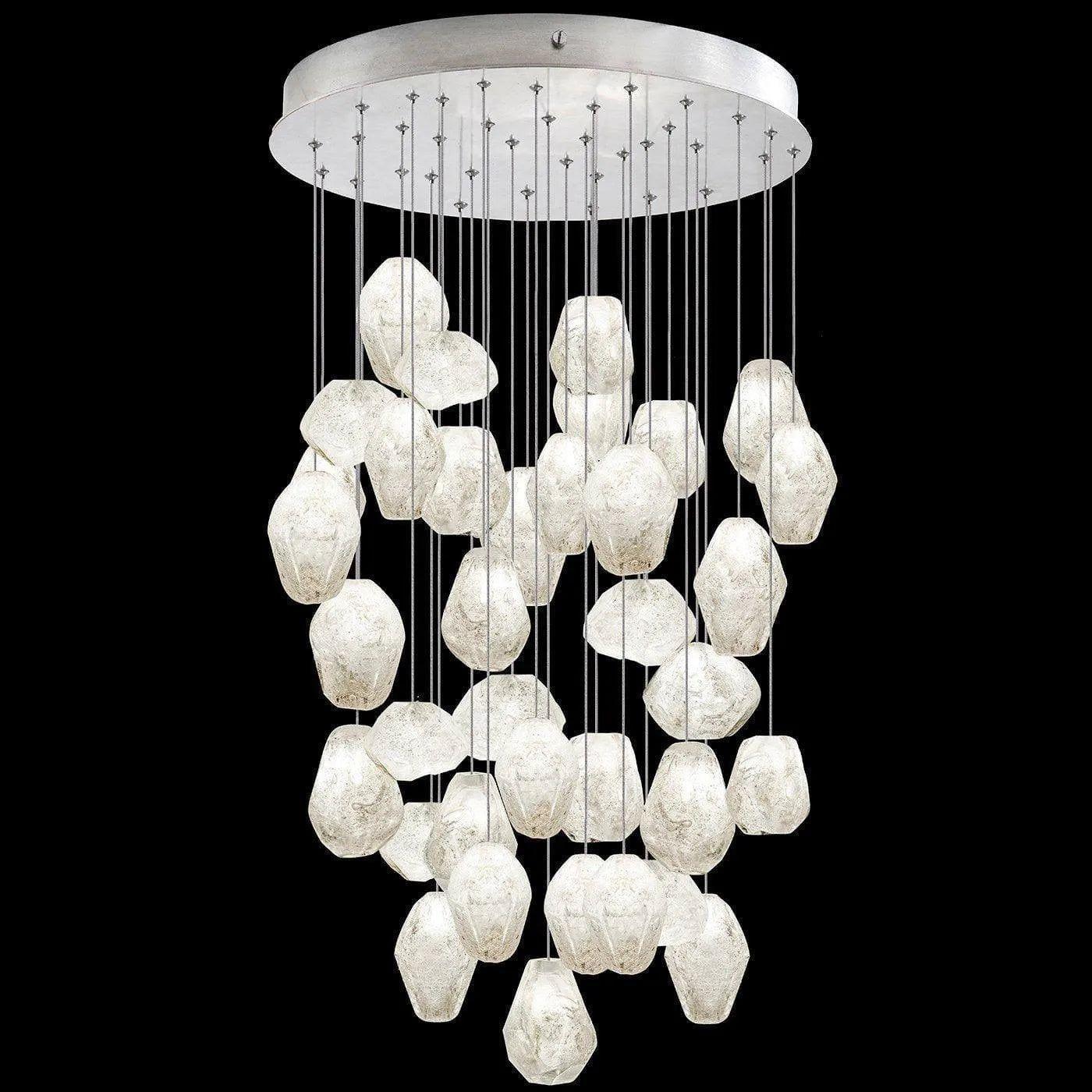 Fine Art Handcrafted Lighting - Natural Inspirations 34-Inch 36 Light Pendant - 853440-13LD - Canada Light Shop