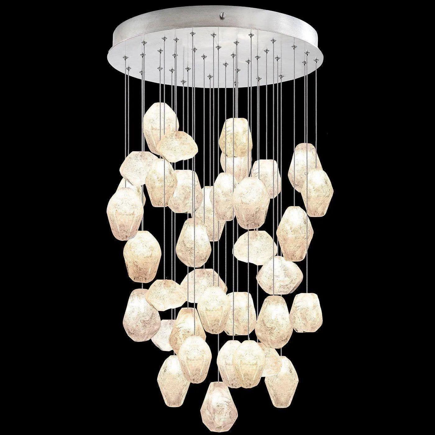 Fine Art Handcrafted Lighting - Natural Inspirations 34-Inch 36 Light Pendant - 853440-14LD - Canada Light Shop