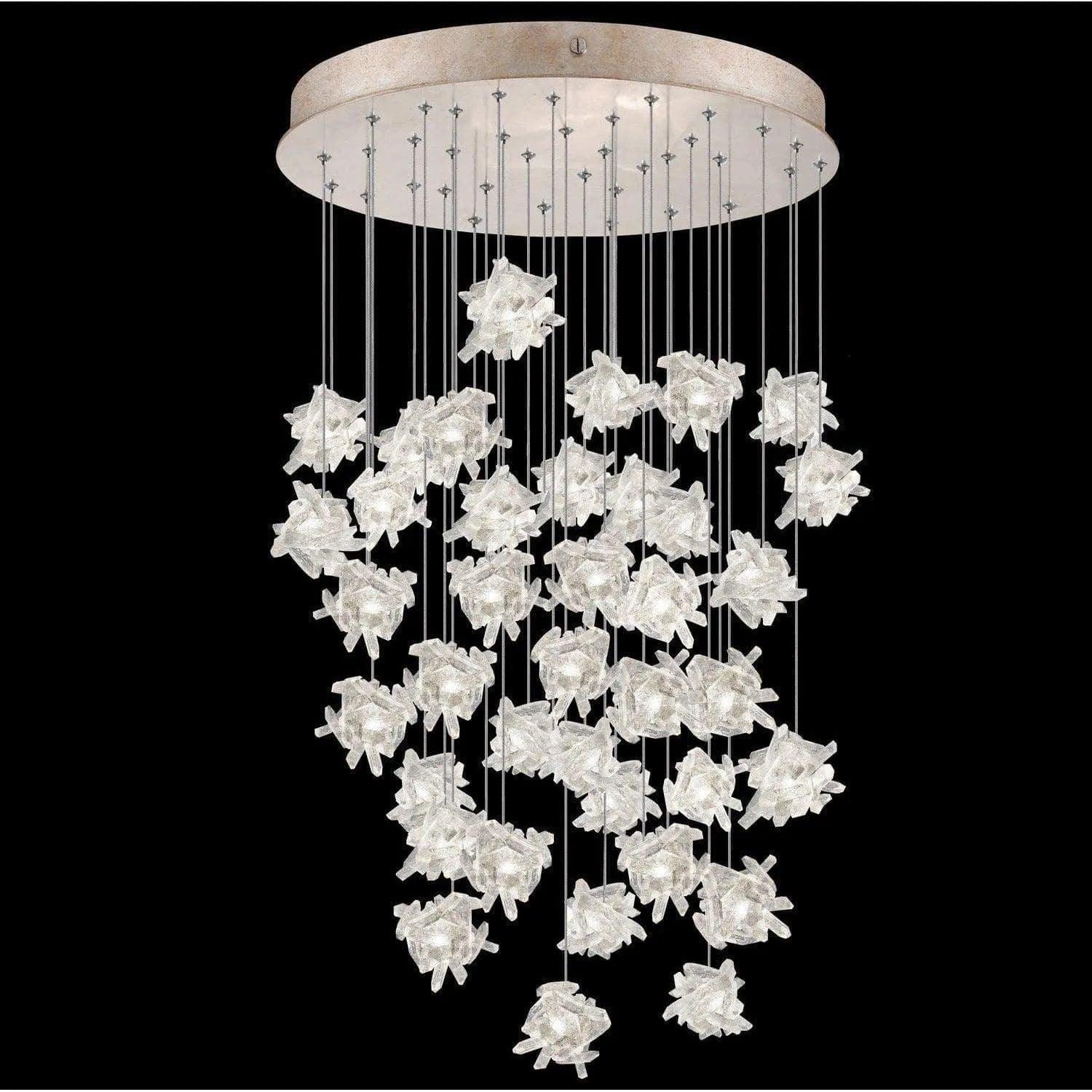 Fine Art Handcrafted Lighting - Natural Inspirations 34-Inch 36 Light Pendant - 853440-202LD - Canada Light Shop