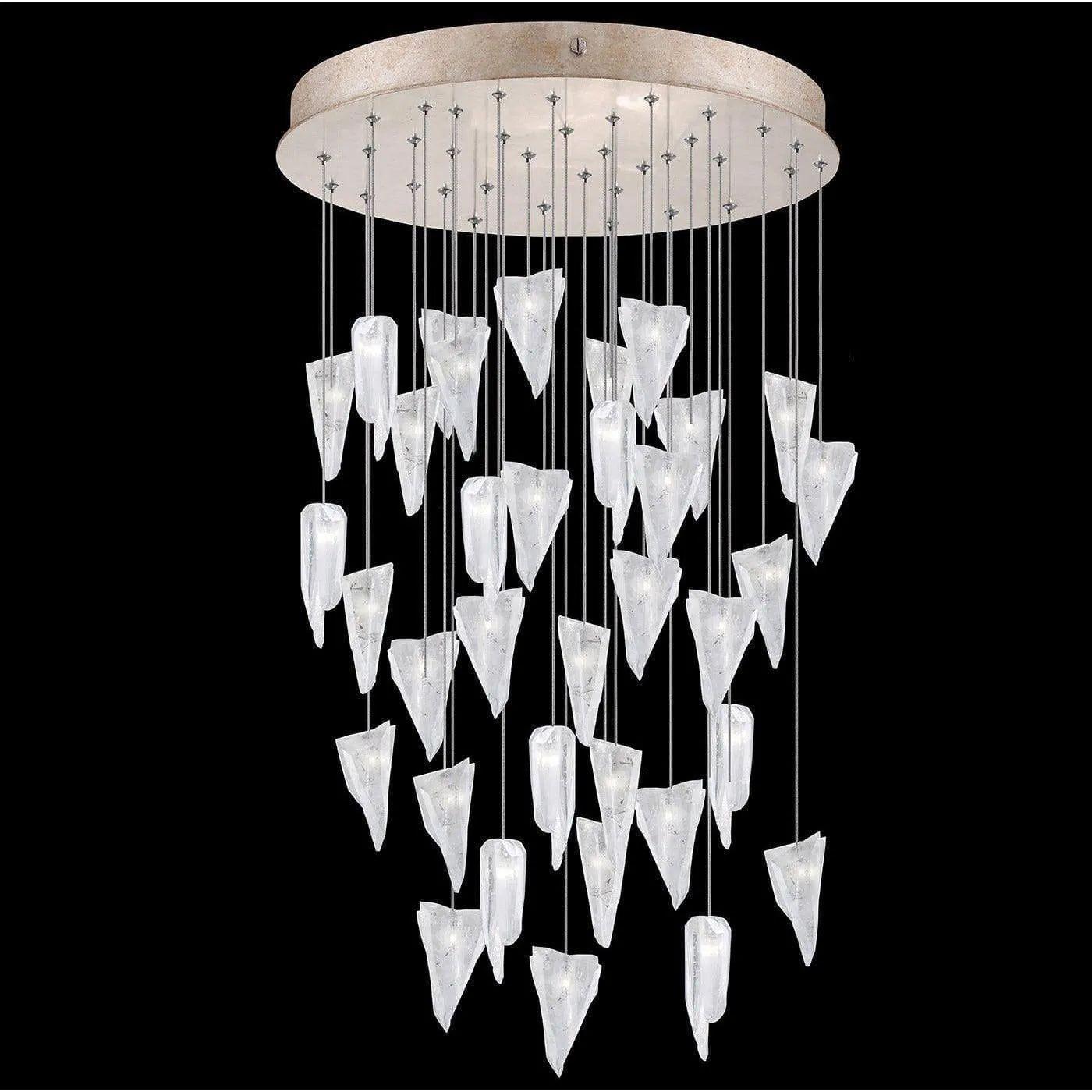 Fine Art Handcrafted Lighting - Natural Inspirations 34-Inch 36 Light Pendant - 853440-208LD - Canada Light Shop