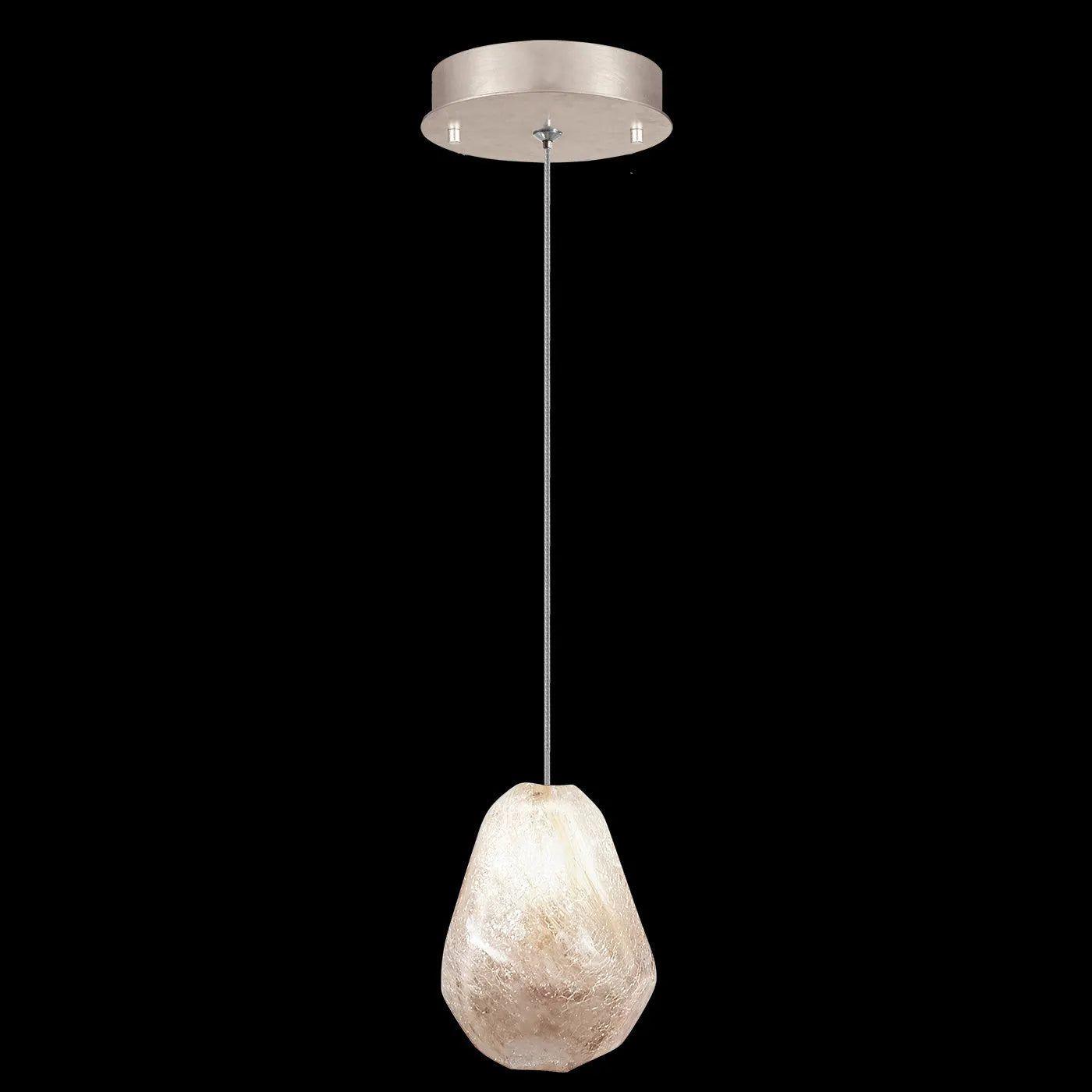 Fine Art Handcrafted Lighting - Natural Inspirations 5-Inch One Light Drop Light - 852240-102LD - Canada Light Shop