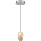Fine Art Handcrafted Lighting - Natural Inspirations 5-Inch One Light Drop Light - 852240-17LD - Canada Light Shop