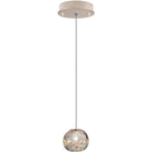 Fine Art Handcrafted Lighting - Natural Inspirations 5-Inch One Light Drop Light - 852240-206LD - Canada Light Shop