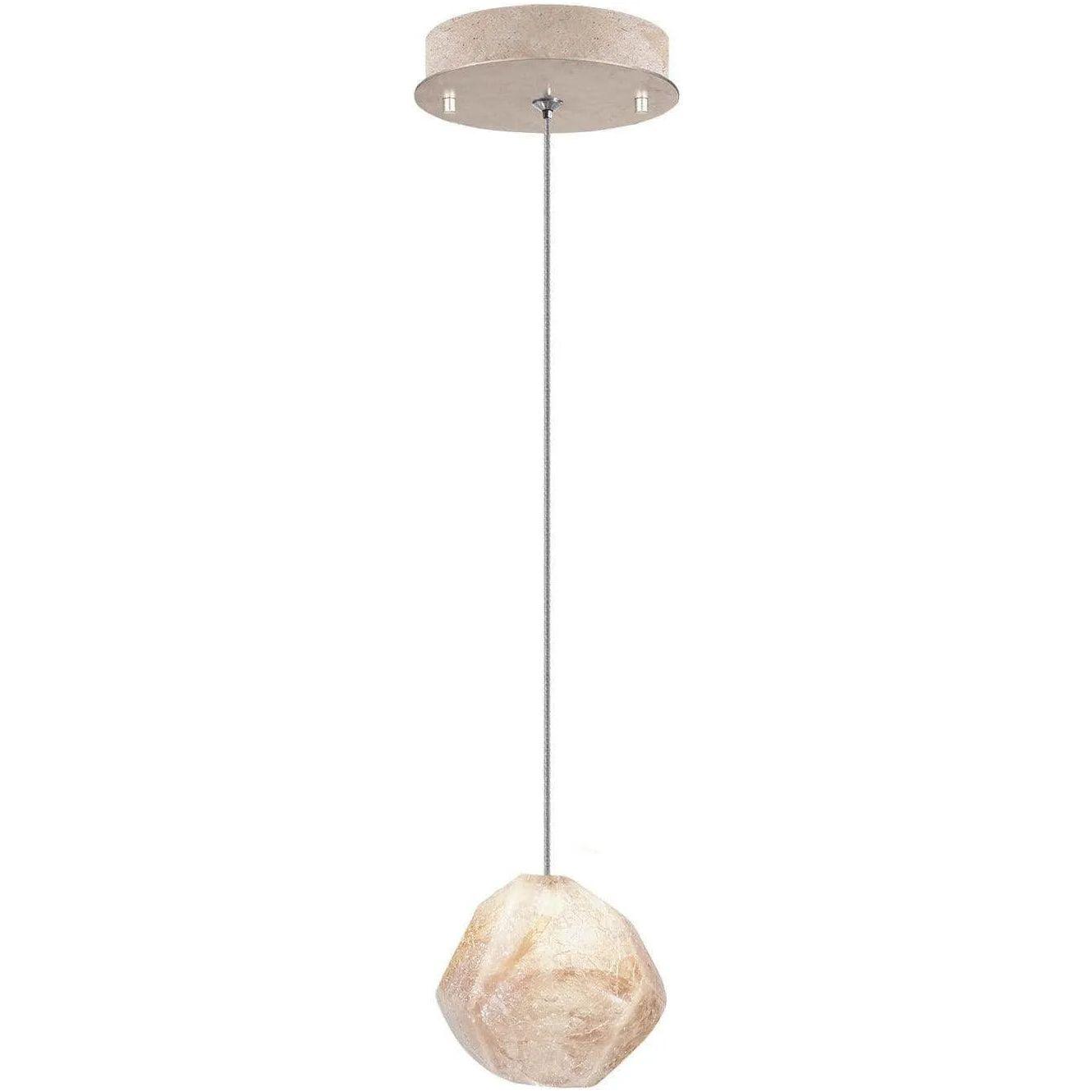 Fine Art Handcrafted Lighting - Natural Inspirations 5-Inch One Light Drop Light - 852240-20LD - Canada Light Shop