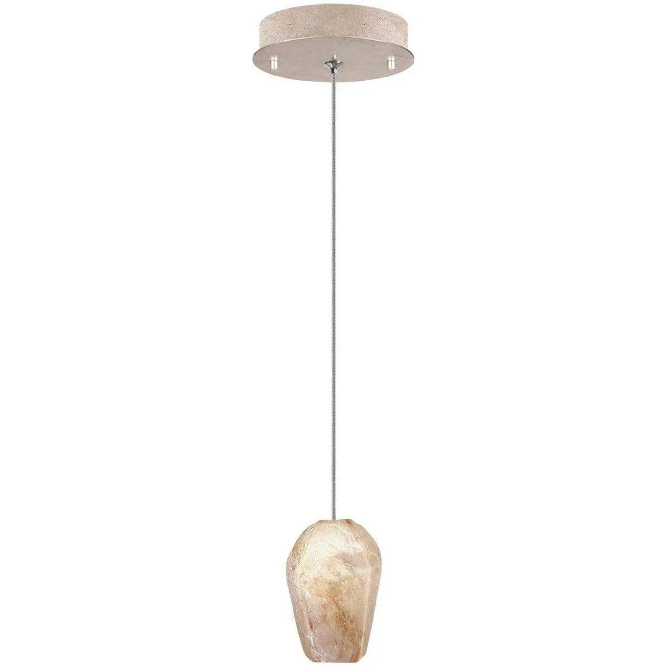 Fine Art Handcrafted Lighting - Natural Inspirations 5-Inch One Light Drop Light - 852240-27LD - Canada Light Shop