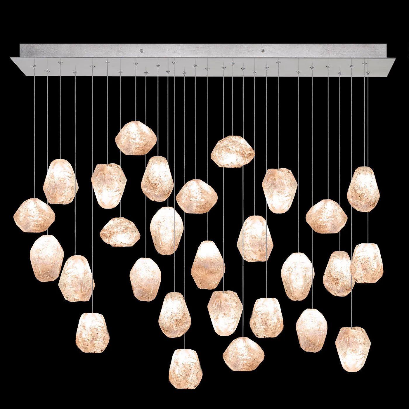 Fine Art Handcrafted Lighting - Natural Inspirations 54-Inch 28 Light Pendant - 853640-102LD - Canada Light Shop
