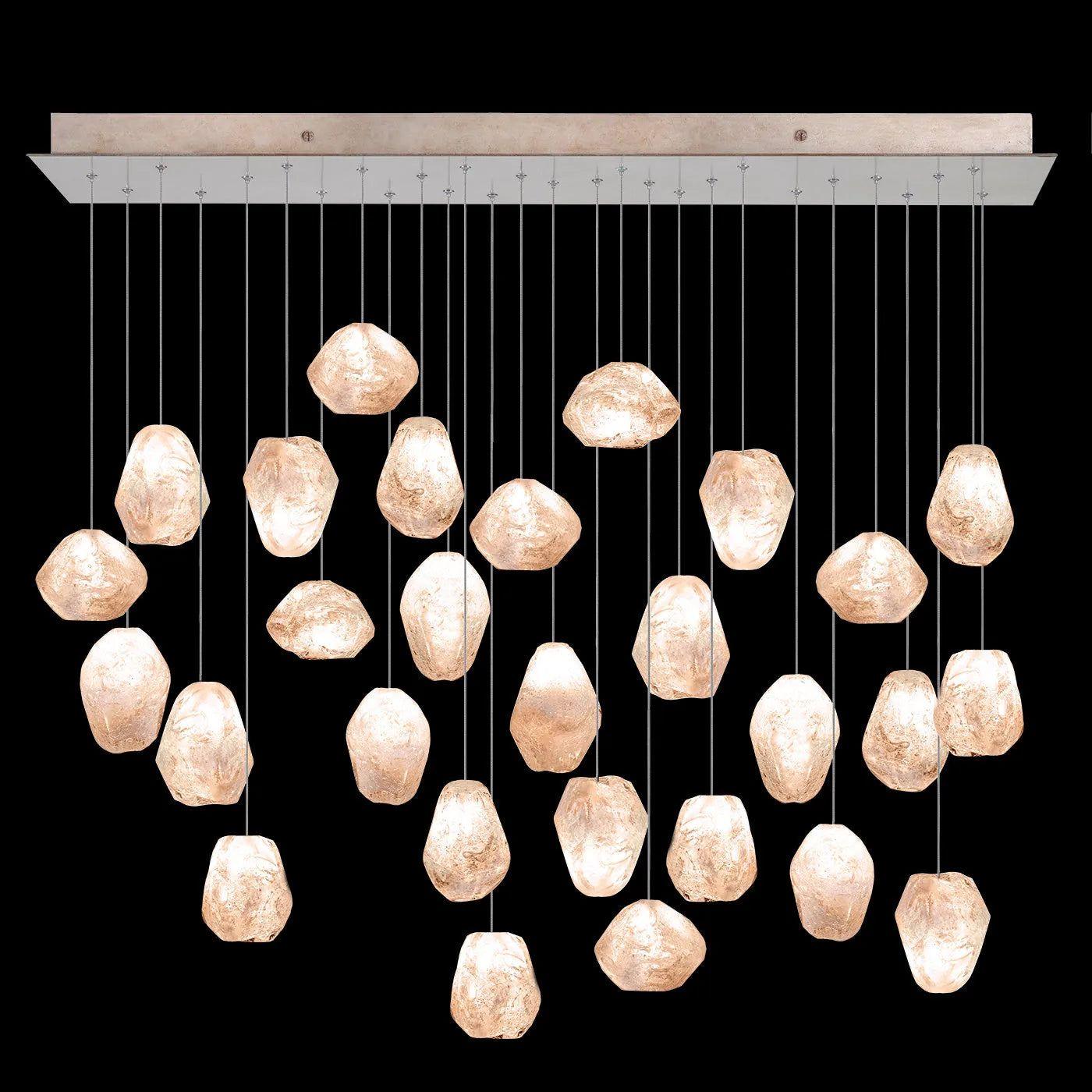 Fine Art Handcrafted Lighting - Natural Inspirations 54-Inch 28 Light Pendant - 853640-102LD - Canada Light Shop