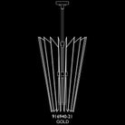 Fine Art Handcrafted Lighting - Newton 23-Inch Three Light Pendant - 916940-21ST - Canada Light Shop