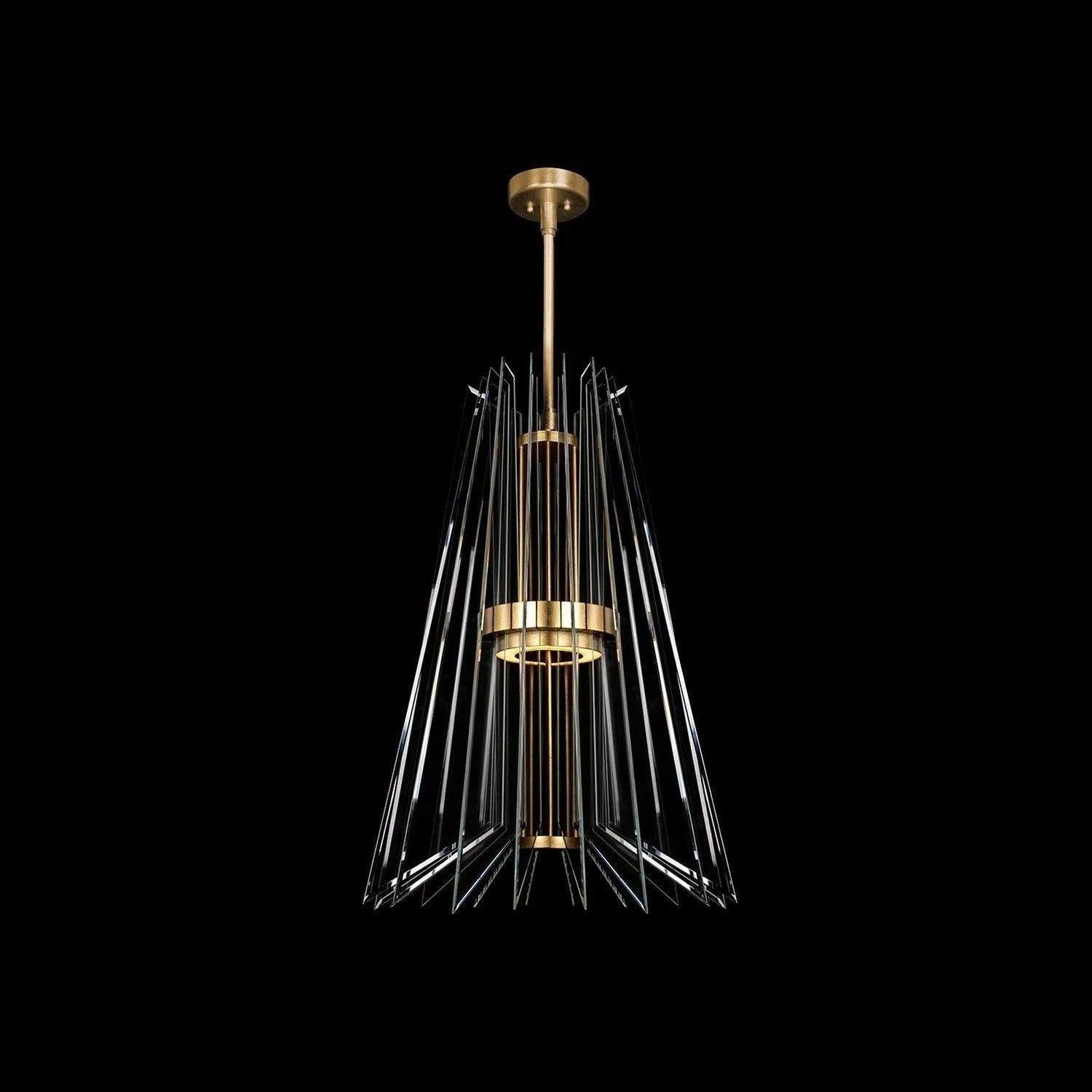 Fine Art Handcrafted Lighting - Newton 23-Inch Three Light Pendant - 916940-2ST - Canada Light Shop