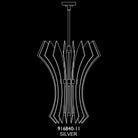 Fine Art Handcrafted Lighting - Newton 27-Inch Three Light Pendant - 916840-11ST - Canada Light Shop