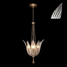 Fine Art Handcrafted Lighting - Plume 17-Inch Four Light Pendant - 893940-21ST - Canada Light Shop