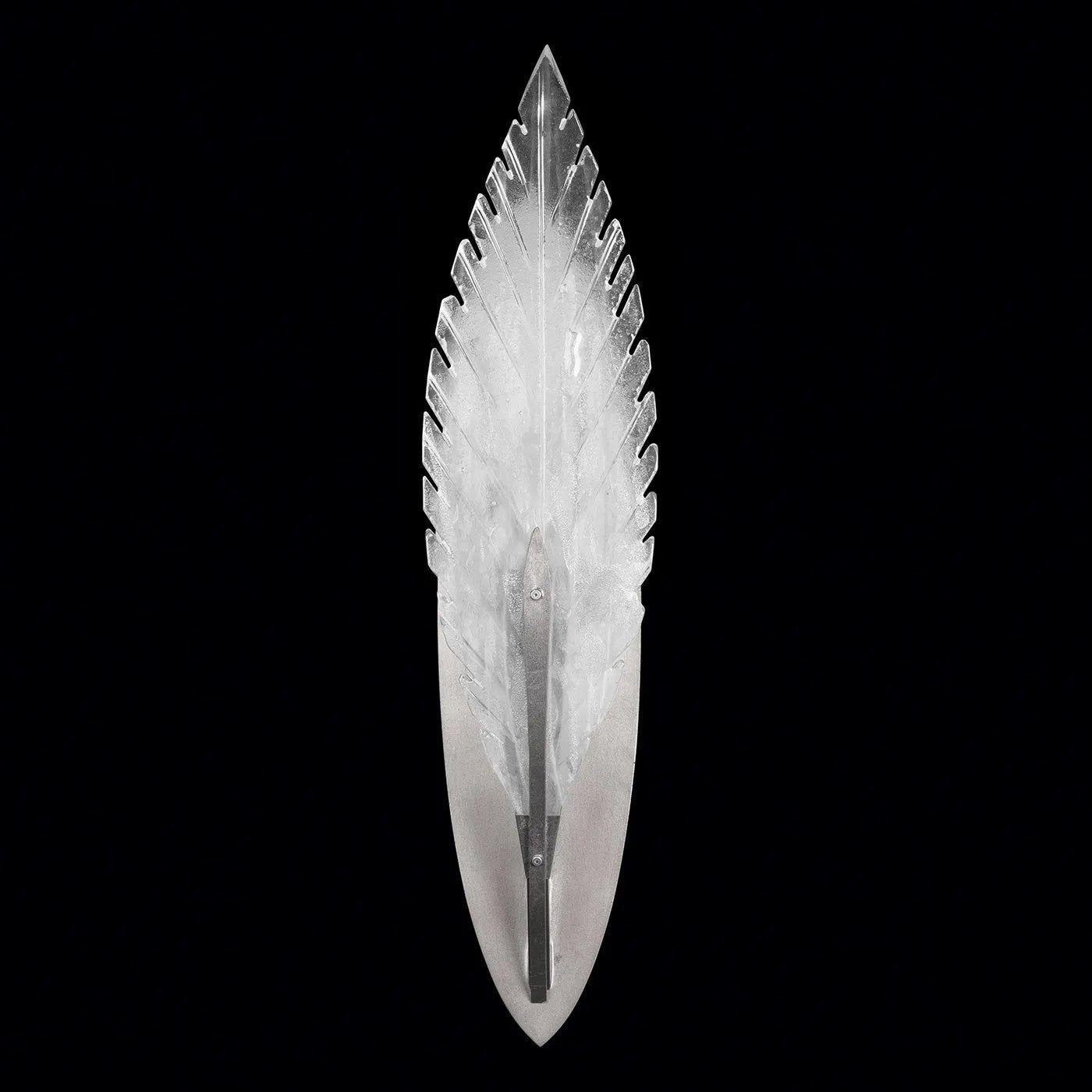 Fine Art Handcrafted Lighting - Plume 21-Inch One Light Wall Sconce - 894550-11ST - Canada Light Shop