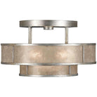 Fine Art Handcrafted Lighting - Singapore Moderne 24-Inch Three Light Semi-Flush Mount - 600940-2ST - Canada Light Shop