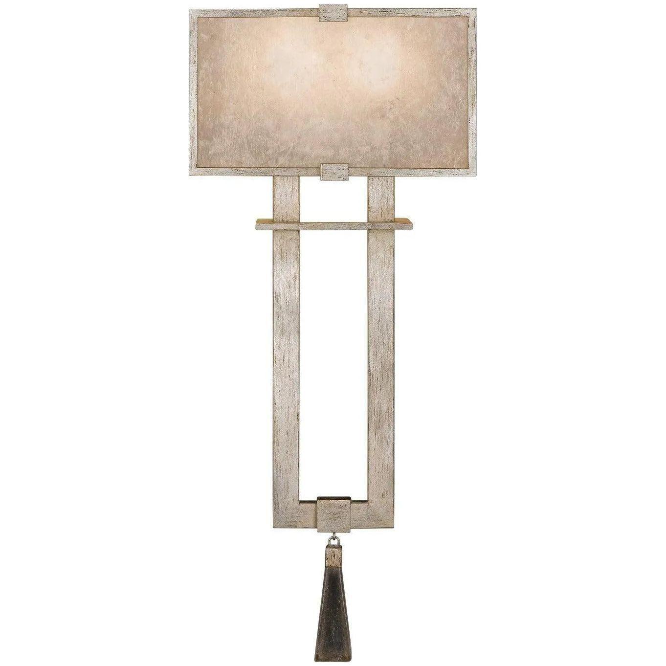 Fine Art Handcrafted Lighting - Singapore Moderne 24-Inch Two Light Wall Sconce - 600550-2ST - Canada Light Shop