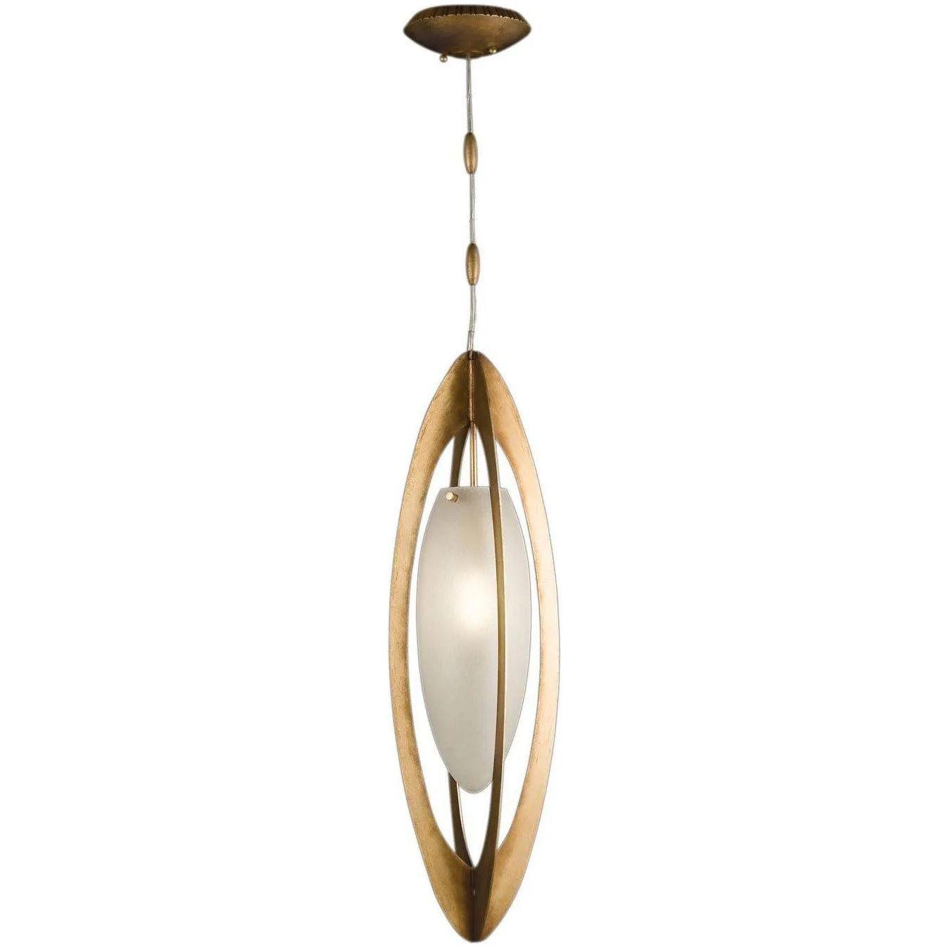 Fine Art Handcrafted Lighting - Staccato 10-Inch One Light Pendant - 787240-2ST - Canada Light Shop