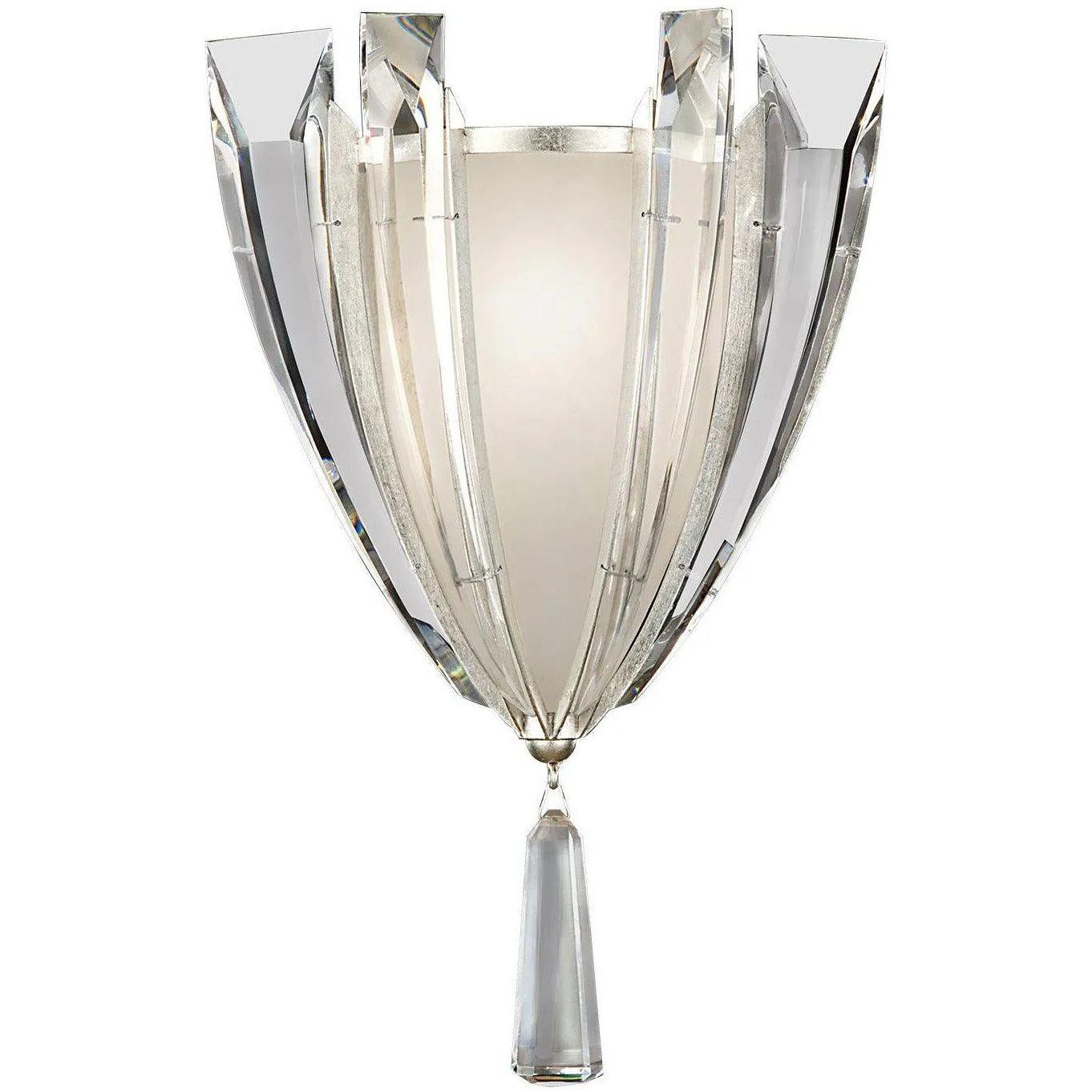 Fine Art Handcrafted Lighting - Vol de Cristal 16-Inch One Light Wall Sconce - 799550ST - Canada Light Shop